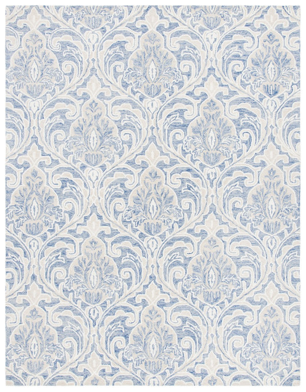 Safavieh Micro-Loop 532 Hand Tufted Wool and Cotton with Latex Contemporary Rug MLP532M-6