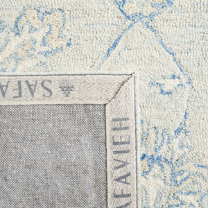 Safavieh Micro-Loop 535 Hand Tufted Wool and Cotton with Latex Contemporary Rug MLP535M-7SQ