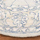 Safavieh Micro-Loop 535 Hand Tufted Wool and Cotton with Latex Contemporary Rug MLP535M-7SQ