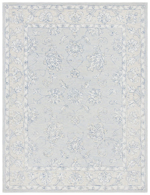 Safavieh Micro-Loop 535 Hand Tufted Wool and Cotton with Latex Contemporary Rug MLP535M-7SQ
