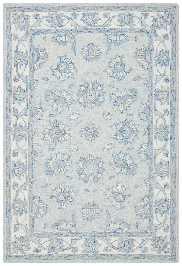 Safavieh Micro-Loop 536 Hand Tufted Wool and Cotton with Latex Contemporary Rug MLP536L-6