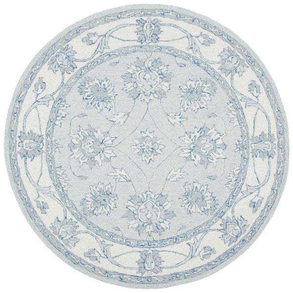 Safavieh Micro-Loop 536 Hand Tufted Wool and Cotton with Latex Contemporary Rug MLP536L-6