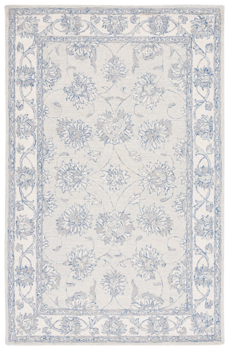 Safavieh Micro-Loop 536 Hand Tufted Wool and Cotton with Latex Contemporary Rug MLP536L-6