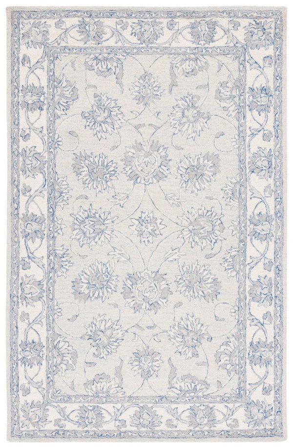 Safavieh Micro-Loop 536 Hand Tufted Wool and Cotton with Latex Contemporary Rug MLP536L-6