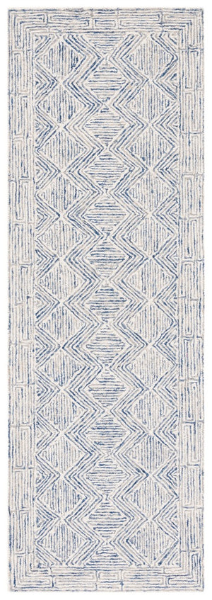 Safavieh Micro-Loop 538 Hand Tufted Wool and Cotton with Latex Contemporary Rug MLP538M-6