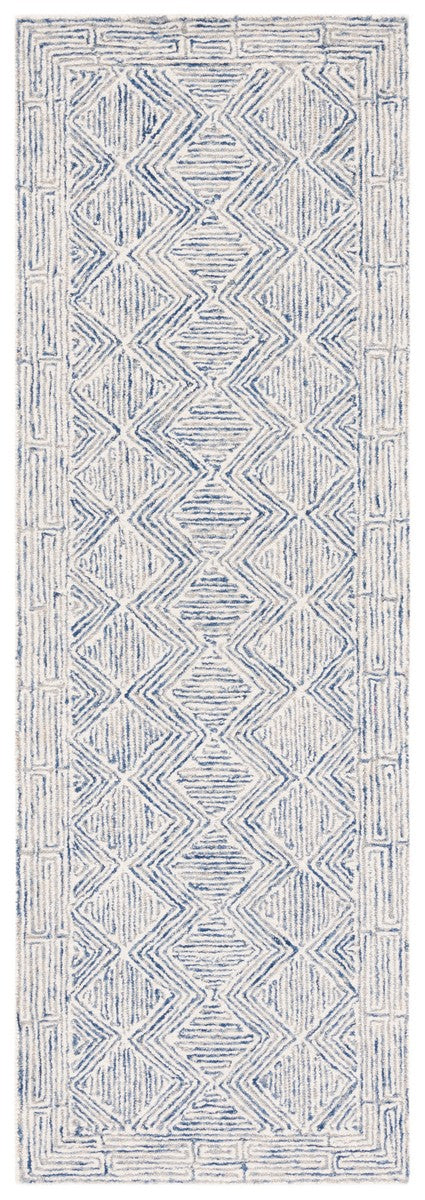 Safavieh Micro-Loop 538 Hand Tufted Wool and Cotton with Latex Contemporary Rug MLP538M-6