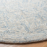 Safavieh Micro-Loop 538 Hand Tufted Wool and Cotton with Latex Contemporary Rug MLP538M-6