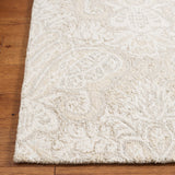 Safavieh Micro-Loop 539 Hand Tufted Wool and Cotton with Latex Contemporary Rug MLP539B-7SQ