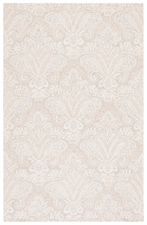 Safavieh Micro-Loop 539 Hand Tufted Wool and Cotton with Latex Contemporary Rug MLP539B-7SQ