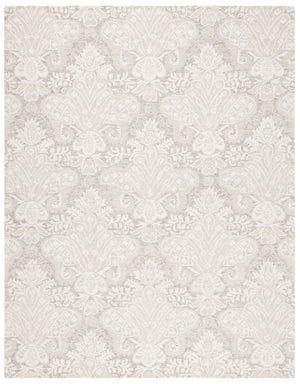 Safavieh Micro-Loop 539 Hand Tufted Wool and Cotton with Latex Contemporary Rug MLP539B-7SQ