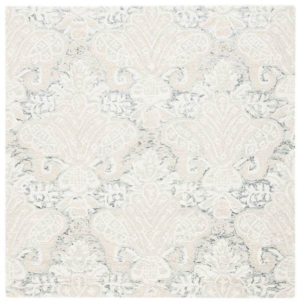 Safavieh Micro-Loop 539 Hand Tufted Wool and Cotton with Latex Contemporary Rug MLP539H-6