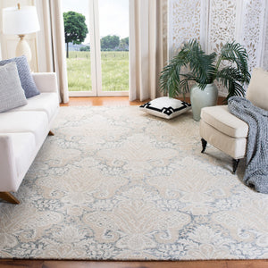 Safavieh Micro-Loop 539 Hand Tufted Wool and Cotton with Latex Contemporary Rug MLP539H-6