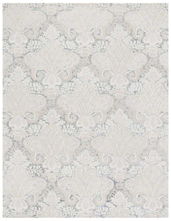 Safavieh Micro-Loop 539 Hand Tufted Wool and Cotton with Latex Contemporary Rug MLP539H-6