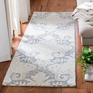 Safavieh Micro-Loop 539 Hand Tufted Wool and Cotton with Latex Contemporary Rug MLP539M-28