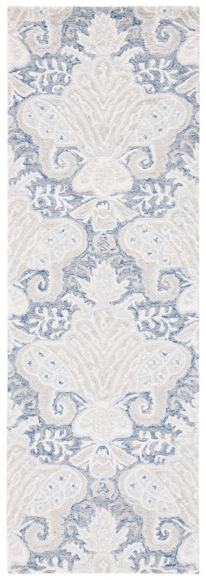 Safavieh Micro-Loop 539 Hand Tufted Wool and Cotton with Latex Contemporary Rug MLP539M-28
