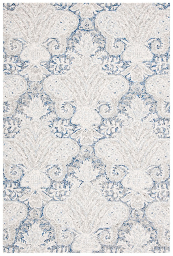 Safavieh Micro-Loop 539 Hand Tufted Wool and Cotton with Latex Contemporary Rug MLP539M-28