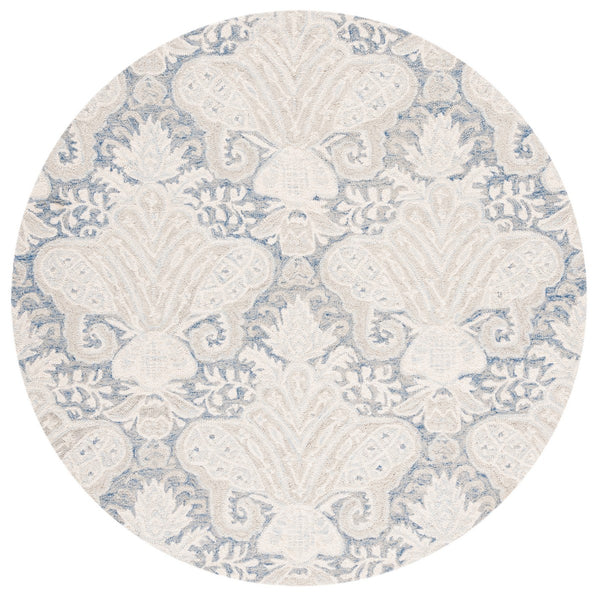 Safavieh Micro-Loop 539 Hand Tufted Wool and Cotton with Latex Contemporary Rug MLP539M-28