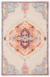 Safavieh Micro-Loop 551 Hand Tufted 80% Wool and 20% Cotton Transitional Rug MLP551B-24