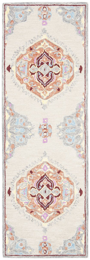 Safavieh Micro-Loop 551 Hand Tufted 80% Wool and 20% Cotton Transitional Rug MLP551B-27