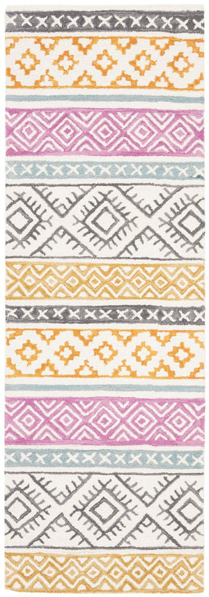Safavieh Micro-Loop 552 Hand Tufted 80% Wool and 20% Cotton Transitional Rug MLP552A-27