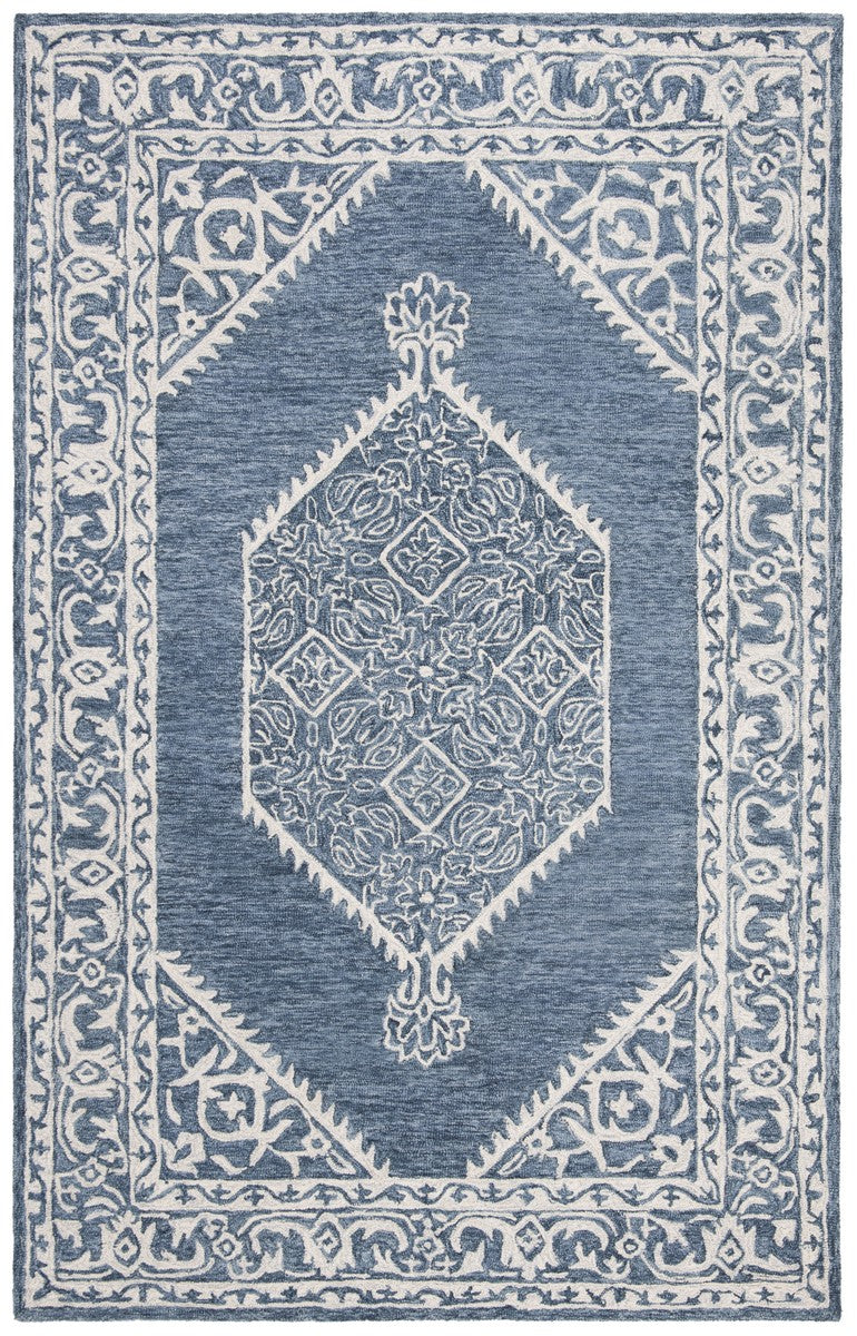 Safavieh Micro-Loop 605 Hand Tufted 80% Wool and 20% Cotton Rug MLP605M-57