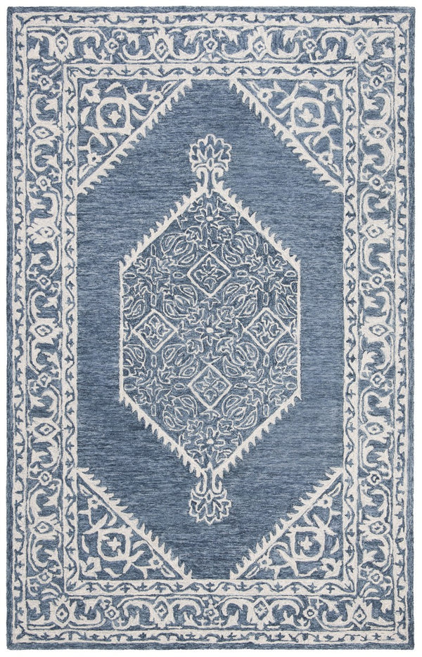 Safavieh Micro-Loop 605 Hand Tufted 80% Wool and 20% Cotton Rug MLP605M-57