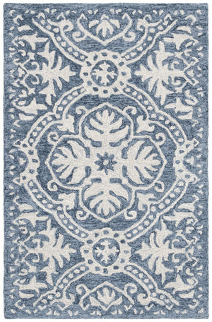 Safavieh Micro-Loop 606 Hand Tufted 80% Wool and 20% Cotton Rug MLP606M-8