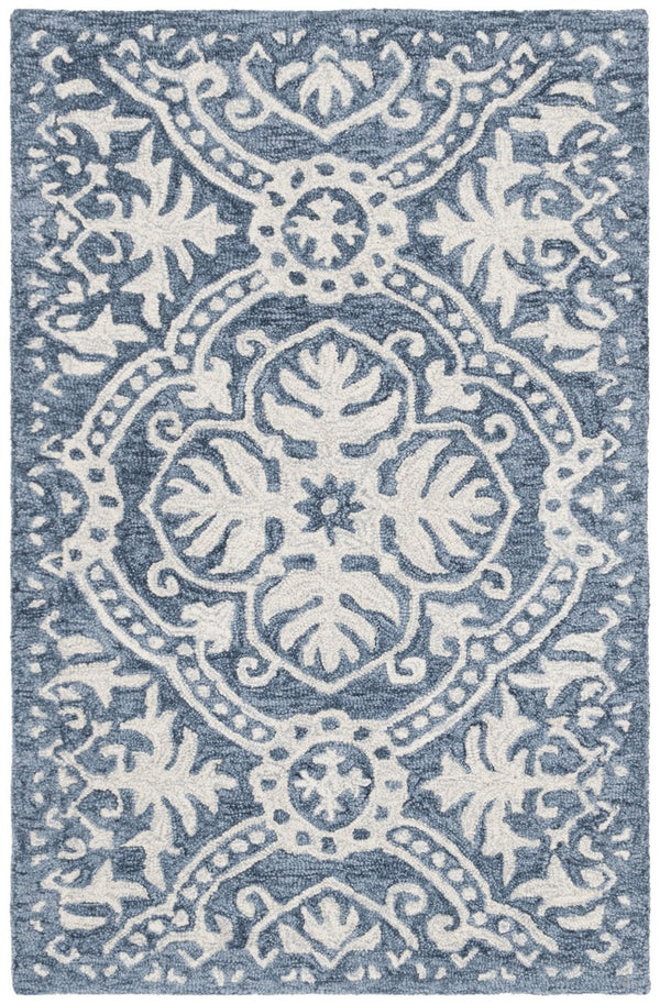 Safavieh Micro-Loop 606 Hand Tufted 80% Wool and 20% Cotton Rug MLP606M-8