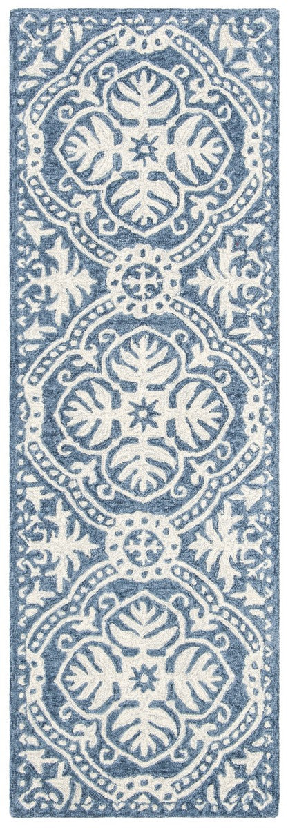 Safavieh Micro-Loop 606 Hand Tufted 80% Wool and 20% Cotton Rug MLP606M-8
