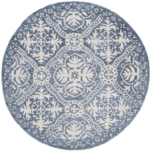 Safavieh Micro-Loop 606 Hand Tufted 80% Wool and 20% Cotton Rug MLP606M-8