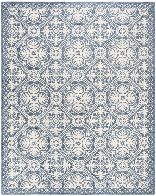 Safavieh Micro-Loop 606 Hand Tufted 80% Wool and 20% Cotton Rug MLP606M-8