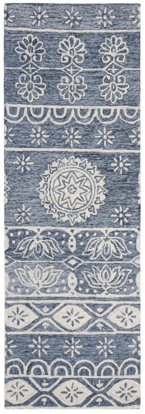 Safavieh Micro-Loop 607 Hand Tufted 80% Wool and 20% Cotton Rug MLP607M-27