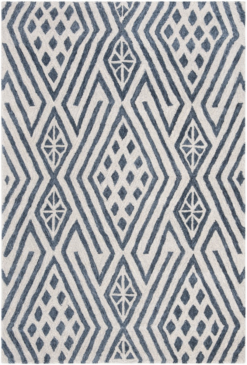Safavieh Micro-Loop 611 Hand Tufted 80% Wool and 20% Cotton Contemporary Rug MLP611M-24
