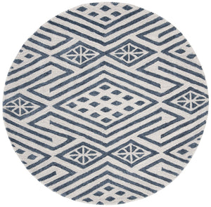 Safavieh Micro-Loop 611 Hand Tufted 80% Wool and 20% Cotton Contemporary Rug MLP611M-24