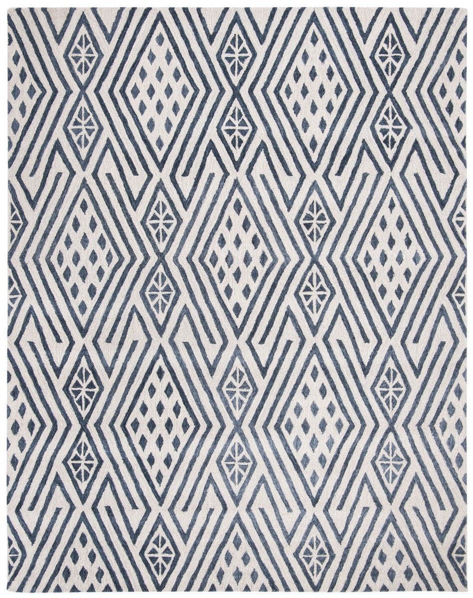 Safavieh Micro-Loop 611 Hand Tufted 80% Wool and 20% Cotton Contemporary Rug MLP611M-24