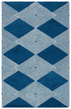 Safavieh Micro-Loop 618 Hand Tufted Wool and Cotton Contemporary Rug MLP618N-9