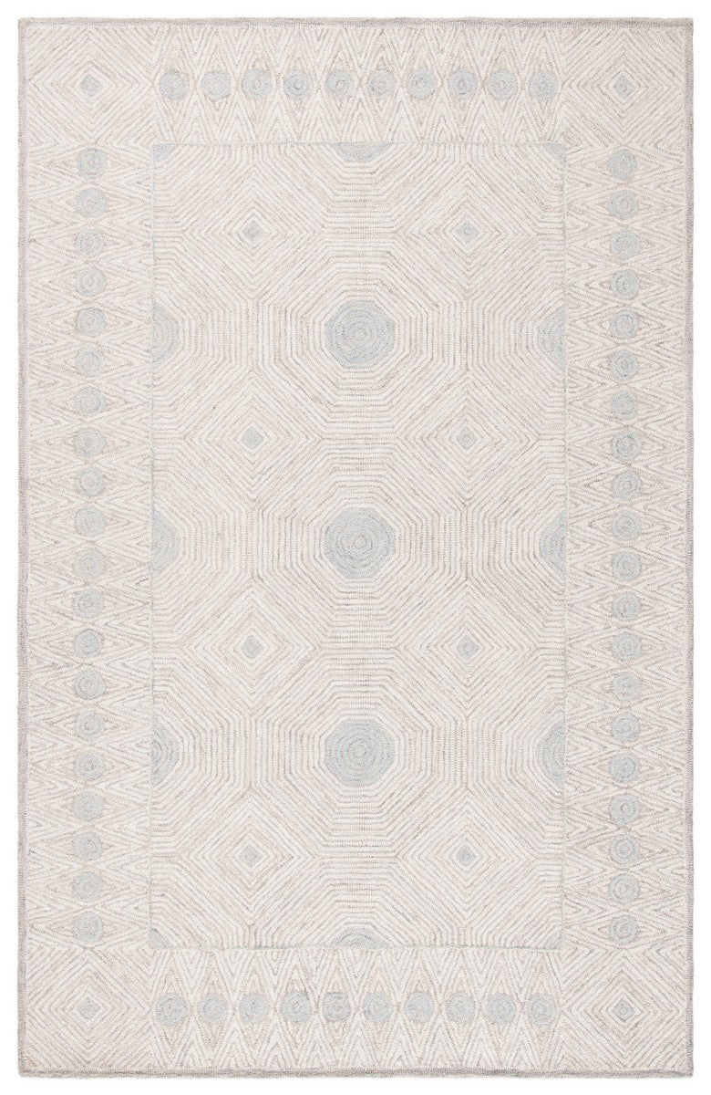 Safavieh Micro-Loop 631 Hand Tufted Wool and Cotton with Latex Contemporary Rug MLP631G-8