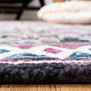 Safavieh Micro-Loop 632 Hand Tufted Wool and Cotton with Latex Contemporary Rug MLP632A-8