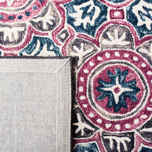 Safavieh Micro-Loop 632 Hand Tufted Wool and Cotton with Latex Contemporary Rug MLP632A-8