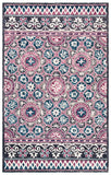 Safavieh Micro-Loop 632 Hand Tufted Wool and Cotton with Latex Contemporary Rug MLP632A-8