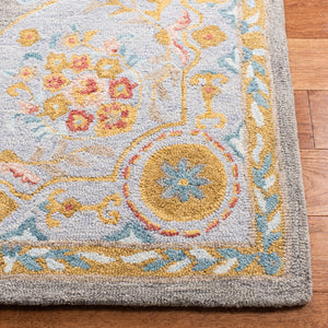 Safavieh Micro-Loop 634 Hand Tufted Wool and Cotton with Latex Contemporary Rug MLP634Y-8