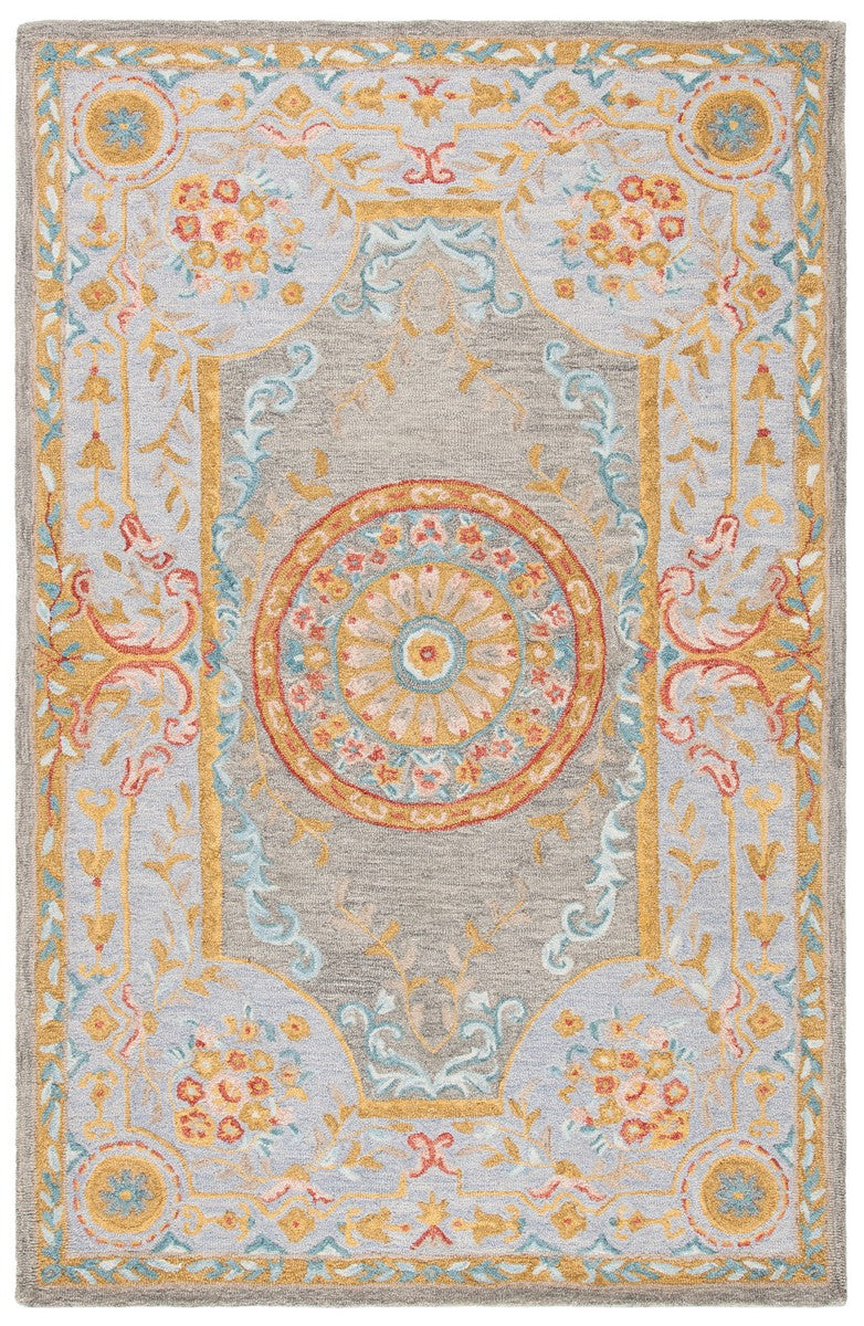 Safavieh Micro-Loop 634 Hand Tufted Wool and Cotton with Latex Contemporary Rug MLP634Y-8
