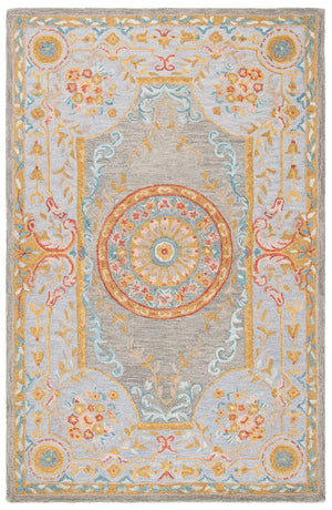 Safavieh Micro-Loop 634 Hand Tufted Wool and Cotton with Latex Contemporary Rug MLP634Y-8
