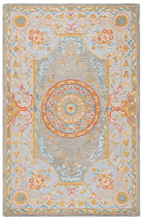 Safavieh Micro-Loop 634 Hand Tufted Wool and Cotton with Latex Contemporary Rug MLP634Y-8