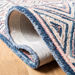 Safavieh Micro-Loop 637 Hand Tufted Wool and Cotton with Latex Contemporary Rug MLP637U-8