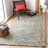 Safavieh Micro-Loop 638 Hand Tufted Wool and Cotton with Latex Contemporary Rug MLP638Y-8