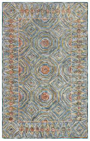 Safavieh Micro-Loop 638 Hand Tufted Wool and Cotton with Latex Contemporary Rug MLP638Y-8