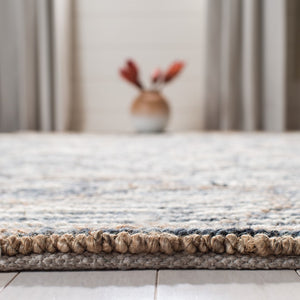 Safavieh Micro-Loop 654 Hand Woven 50% Wool/50% Jute Bohemian Rug MLP654A-27