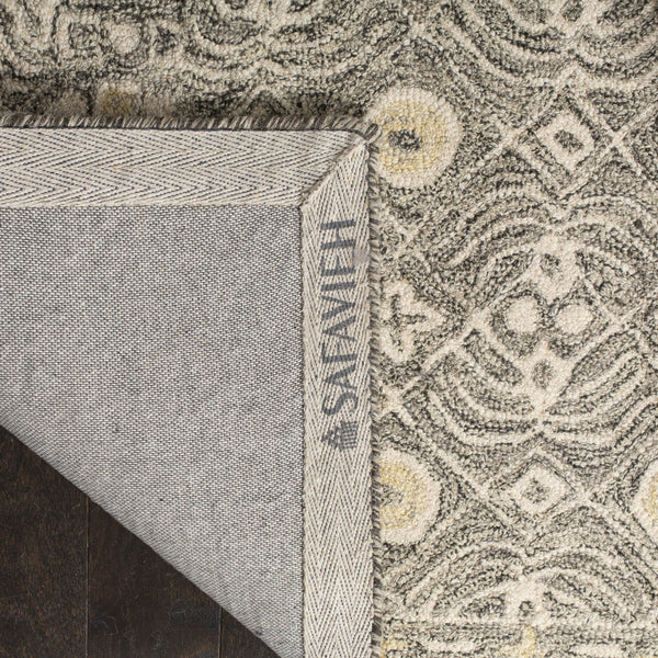 Safavieh Micro-Loop 801 Hand Tufted 80% Wool and 20% Cotton Transitional Rug MLP801H-24