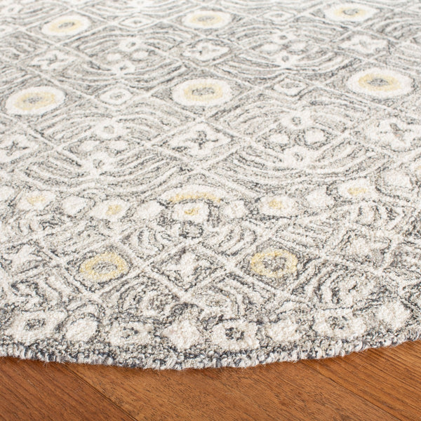 Safavieh Micro-Loop 801 Hand Tufted 80% Wool and 20% Cotton Transitional Rug MLP801H-24